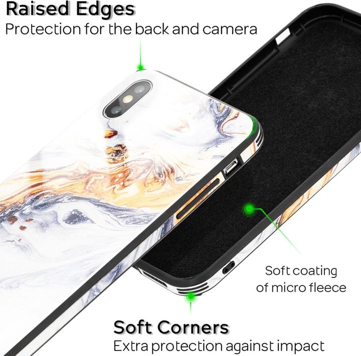 Produktbild Nalia Marmor Hülle (Apple iPhone X, Apple iPhone XS)