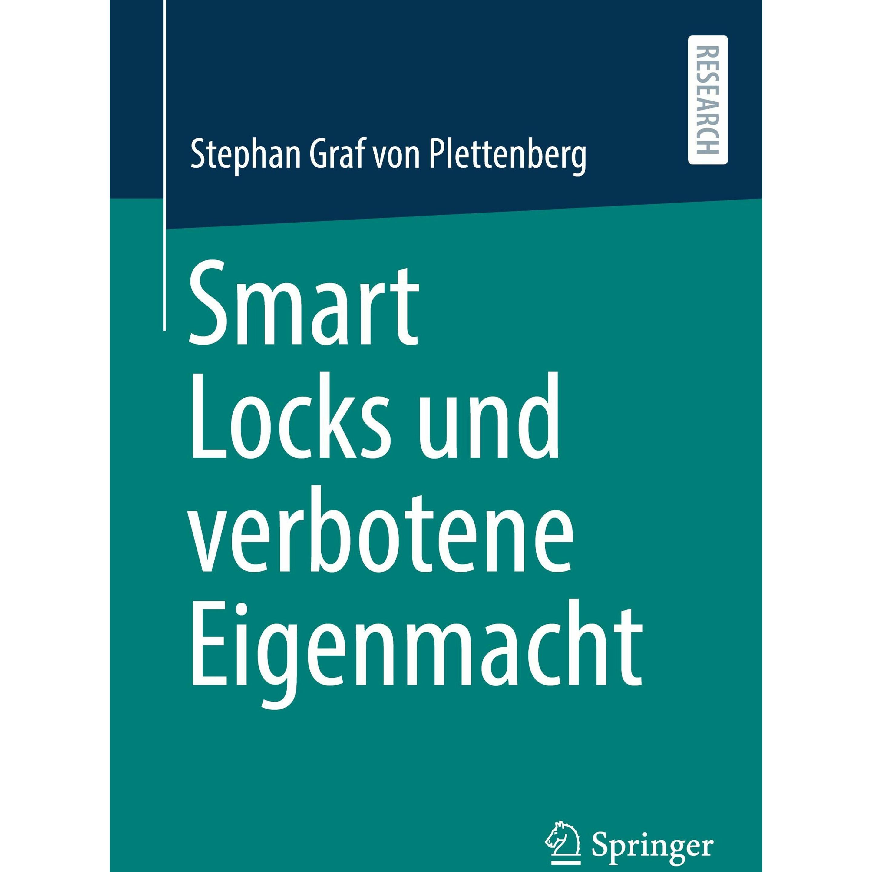 Thumbnail - Smart Locks und verbotene Eigenmacht, Fachbücher von Stephan Graf von Plettenberg
