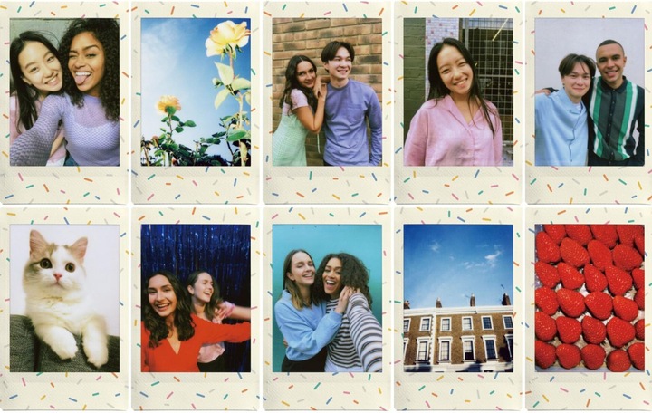 Actual product image Fujifilm Instax Mini Sprinkles (Instax mini 12)