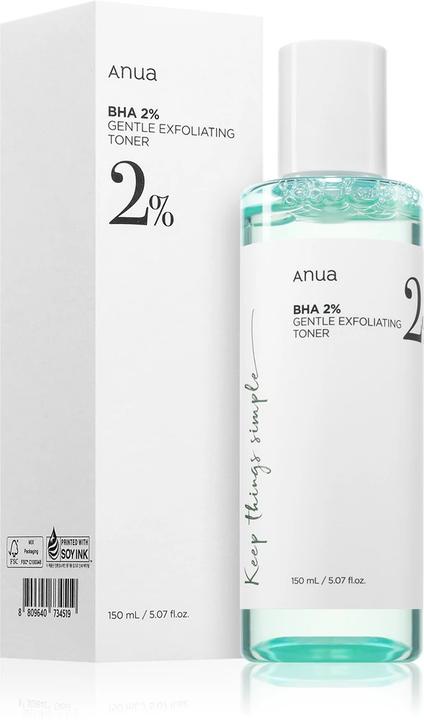 Actual product image Anua BHA 2% Gentle Exfoliating (Face toner, 150 ml)
