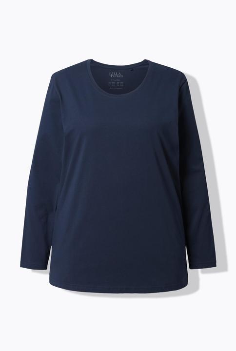 Actual product image Ulla Popken Long Sleeve Tee (68)
