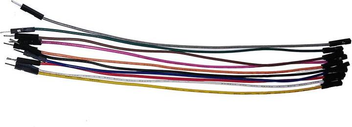 Produktbild Play-Zone Jumperkabel 10 Stk. M/F 20CM 22AWG