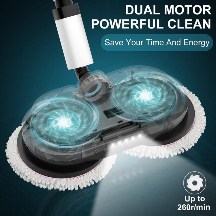 Actual product image Ogori Electric mop with 4 pads