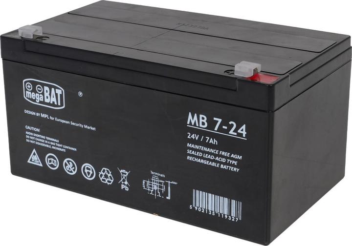 AKKU 24V/7AH-MB megaBAT (24 V, 7 Ah)