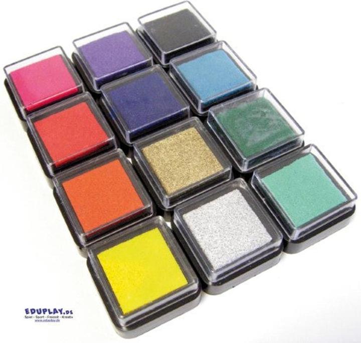 Image du produit Eduplay Mini tampon encreur 12 pièces