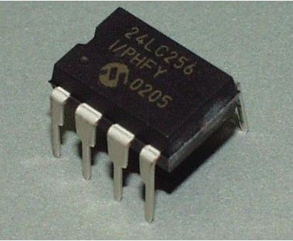 Produktbild Microchip 24LC256 I2C EEProm mit 256kbit