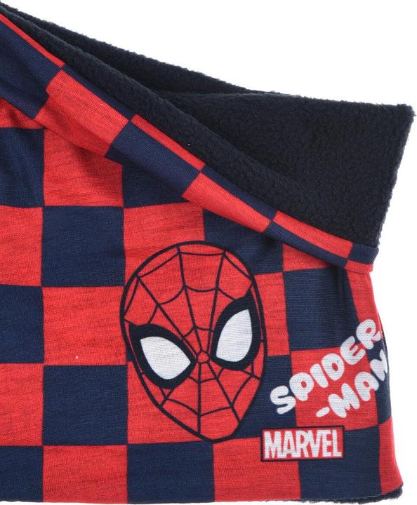 Procos Spiderman-karierter Kinderschal, Schlauchschal