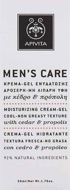 Image du produit Apivita Men's Care Cedar & Propolis (50 ml, Gel visage)