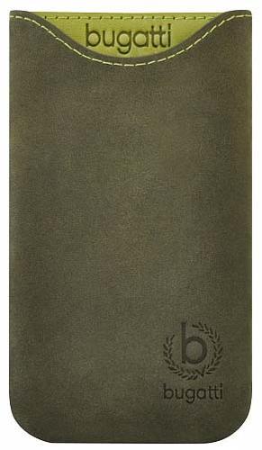 Actual product image Bugatti 07959 mobile phone case Pull case Green