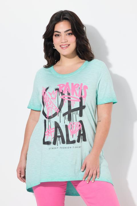 Image du produit Angel of Style T-Shirt, oversized, mit Paris Graffitti-Schriftzug (46)