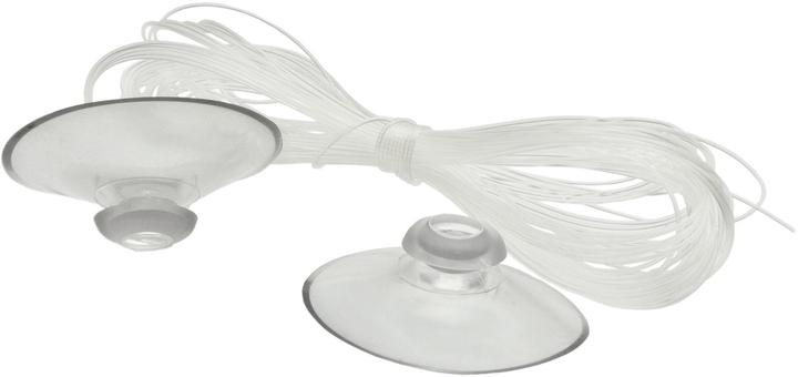 Partydeco Saugnäpfe mit Angelschnur (6x)