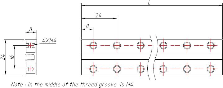 Immagine prodotto Makeblock Fascio0824-192 (Elementi strutturali)