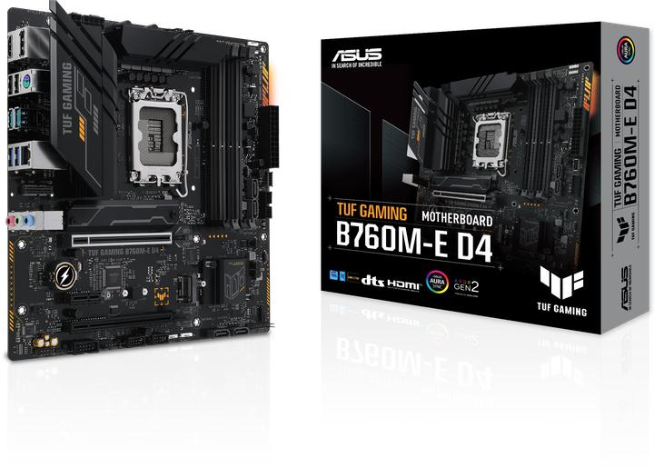 Produktbild ASUS TUF GAMING B760M-E D4 (LGA 1700, Intel B760, mATX)