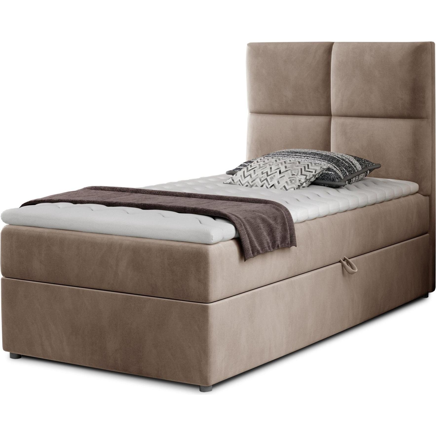 ELTAP, Bett, Rivia mit Stauraum (90 x 200 cm)