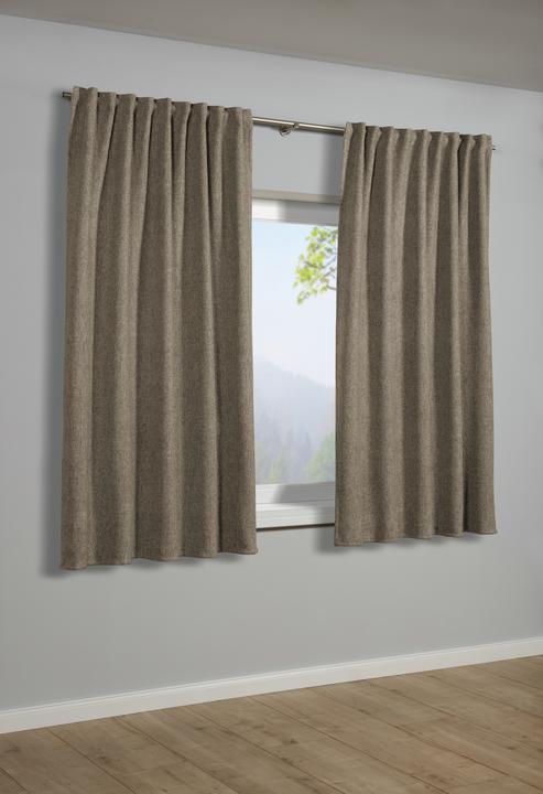Productafbeelding Sehlbach Fertiggardine Dimout Polarfleece (175 x 130 cm)