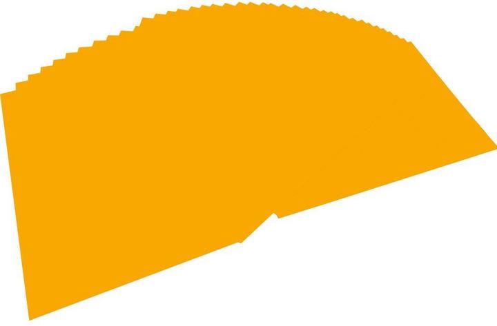 Image du produit Folia Carton photo A4, jaune foncé, 50 pièces (300 g/m², 1x)