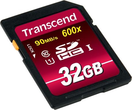 Produktbild Transcend SDHC Ultimate 600x (32 GB, SDHC, U1, UHS-I)