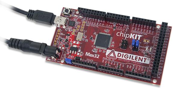 Digilent ChipKit Max32 DevBoard mit Mega R3 Headers