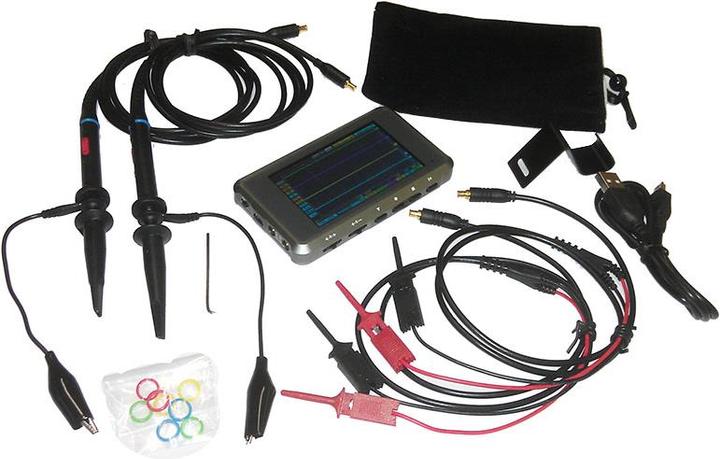 Produktbild MiniDSO DSO QUAD (DSO 203) Digitales Oszilloskop *ALU SILBER*