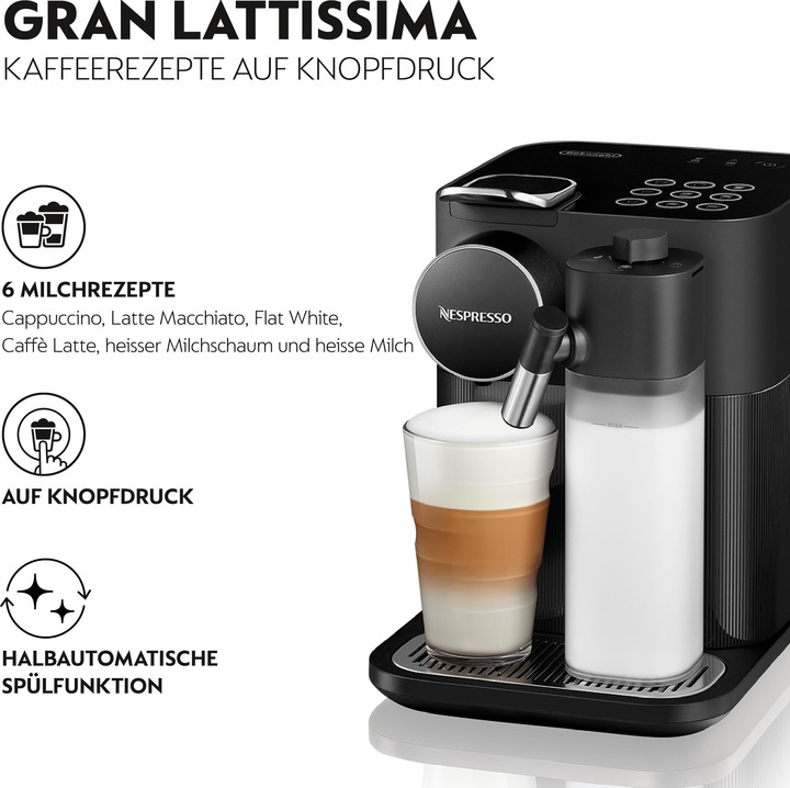 Actual product image De'Longhi Nespresso Gran Lattissima (NESPRESSO Original)