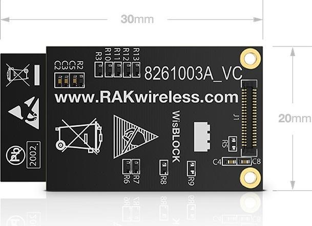 Actual product image RAK Wireless WisBlock Core RAK11200 with WiFi/BLE