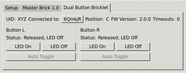 Image du produit Tinkerforge Briquet à double bouton (Kit électronique)