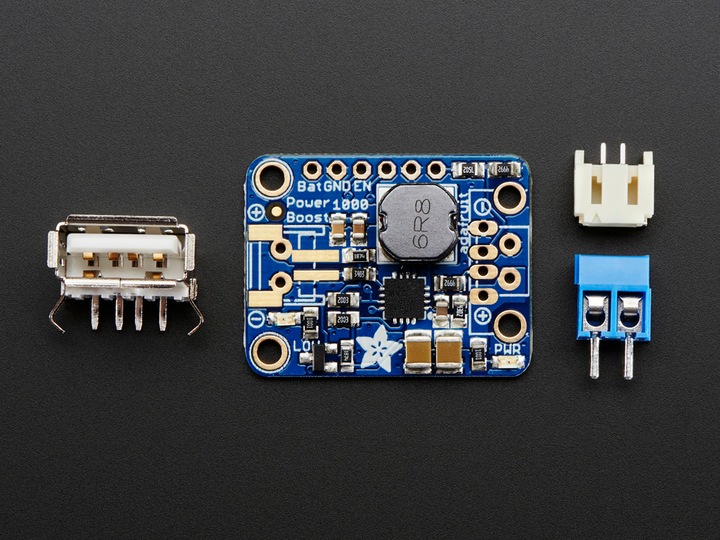 Image du produit Adafruit PowerBoost 1000 Basic 5V USB Boost 1000mA from