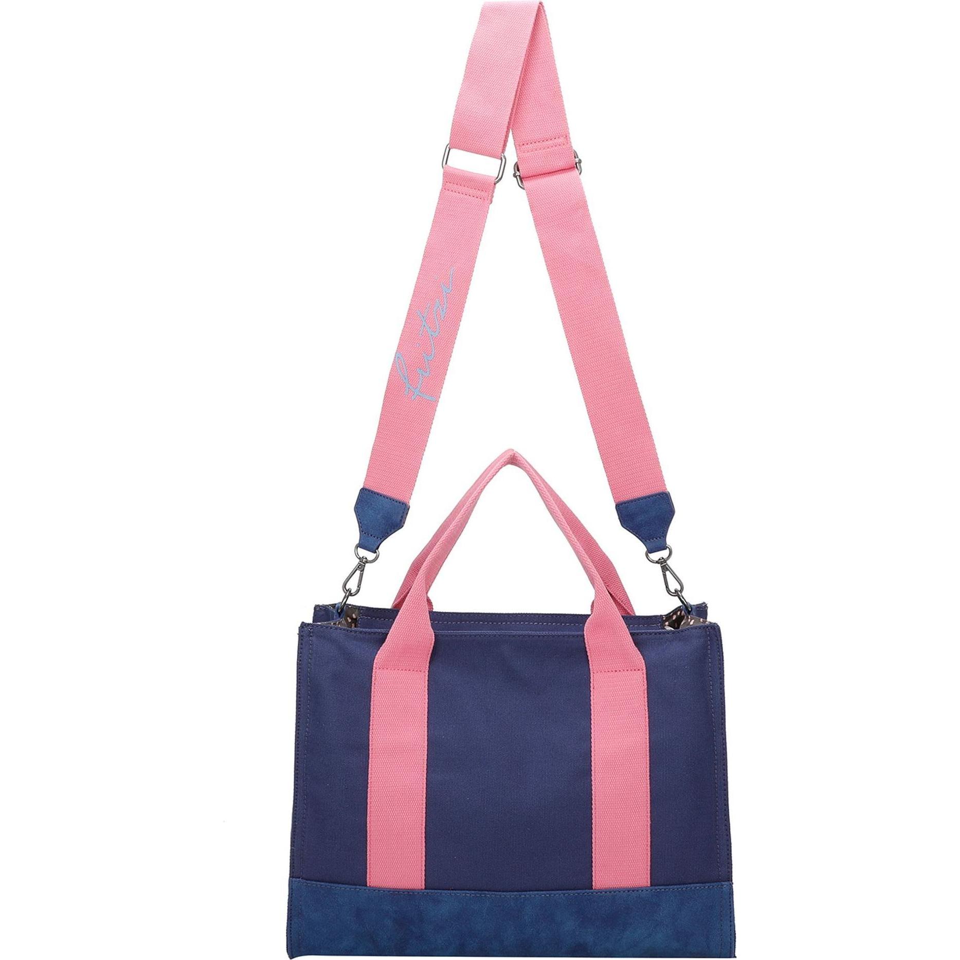 Thumbnail - Fritzi aus Preußen, Handtasche, Canvas Handtasche 40 cm, Blau