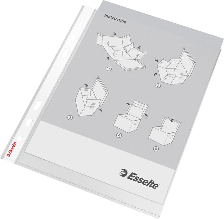 Immagine prodotto Leitz Custodia per brochure Esselte Standard, DIN A4, PP, trasparente, 0,06 mm aperta, incolore, a prova (A4, 1 x)