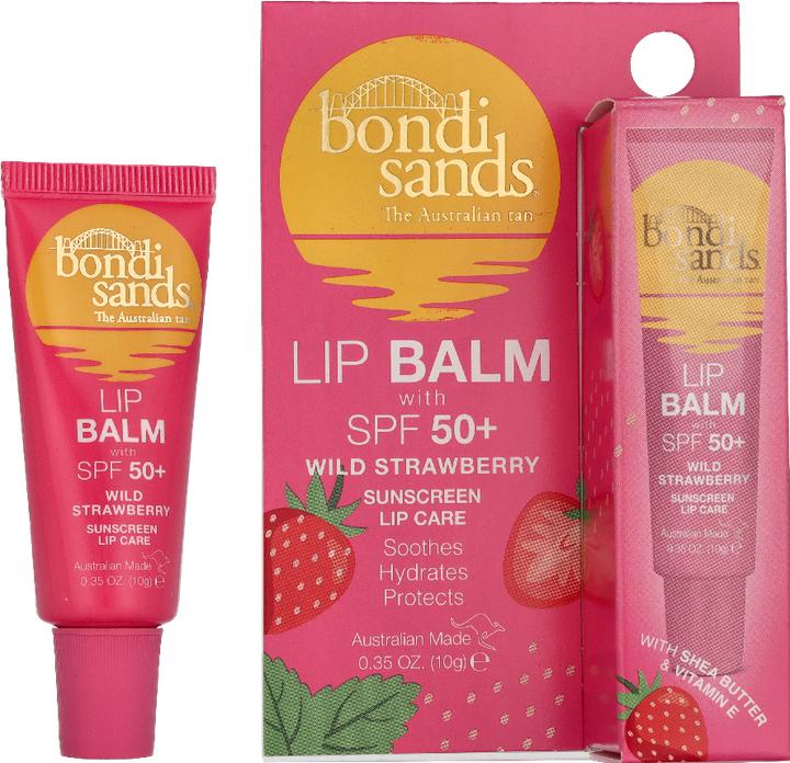 Produktbild Bondi Sands Lip Balm SPF 50 Wild Strawberry Moisturizing Lip Care with Sun Protection 10g (Lippenbalsam, 10 ml)
