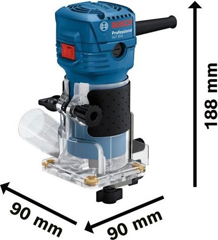 Produktbild Bosch Professional Kantenfräse GLF 55-6