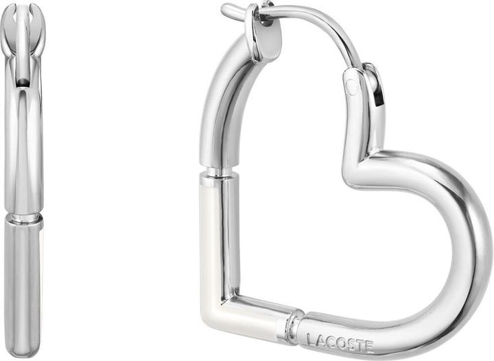 Lacoste Romantic steel earrings Heart Ines 2040356