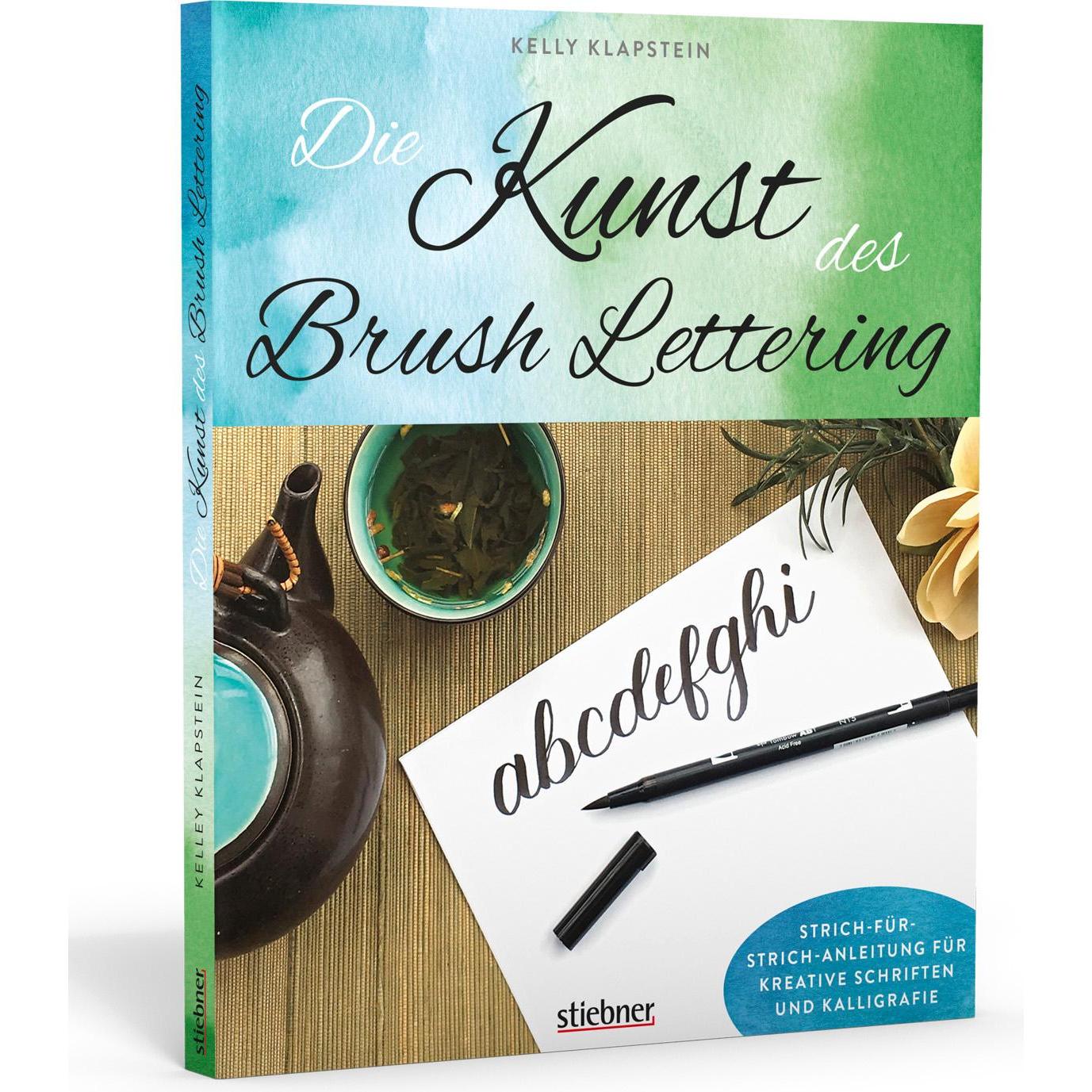 Die Kunst des Brush Lettering, Ratgeber von Kelly Klapstein