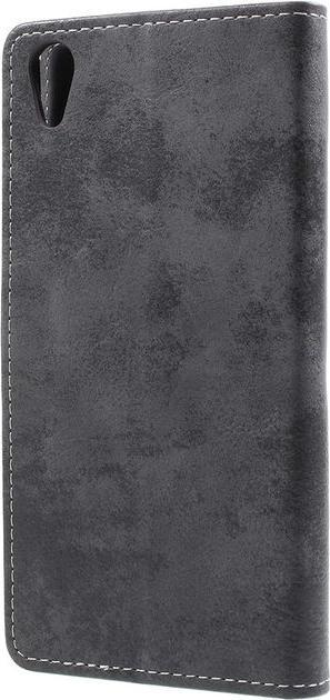 Image du produit MU Classic Couverture de livre en cuir au look vintage (Xperia XA1 Plus)