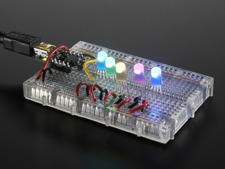 Produktbild Adafruit NeoPixel Diffused 5mm Through-Hole LED 5 Pack