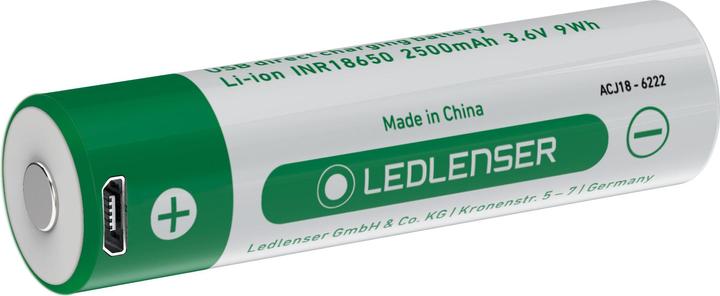 Produktbild Ledlenser Li-Ion direct USB rechargeable Battery 3,6 V / 2500 mAh