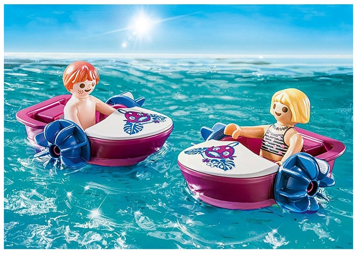 Productafbeelding Playmobil Roeibootverhuur met sapbar (70612, Playmobil familieplezier)