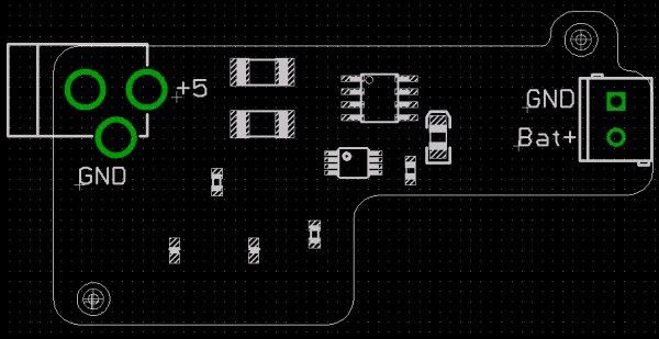 Actual product image SparkFun LiPoly Fast Charger 5V Input (Power component)