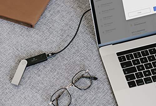 Immagine prodotto Ledger Nano X - Nero onice (Bitcoin, Litecoin, Ubiq, Bitcoin Cash, Komodo, Zcash, Ethereum Classic, Ether, Vertcoin, Stellar, Neo, Dash)