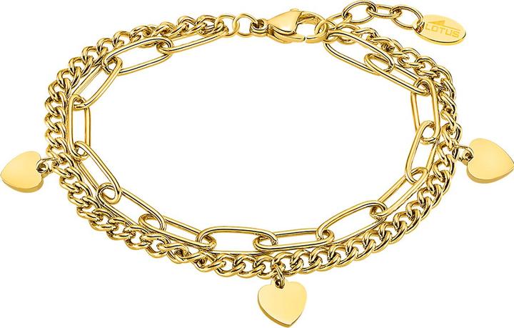 Immagine prodotto Lotus BRACCIALE CUORE DA DONNA LS2314-2/2 IN ACCIAIO INOSSIDABILE 316L, DONNA (20 cm, Acciaio inossidabile)