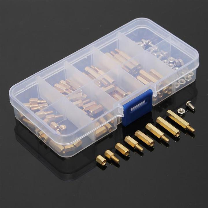 Actual product image Play-Zone 120-piece set with spacers 6mm 20mm screws and