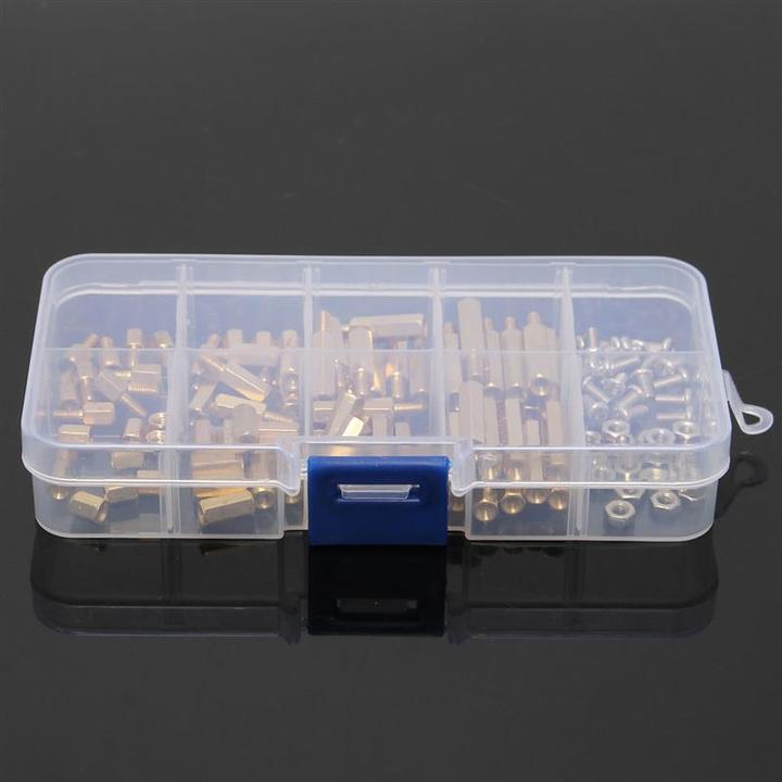 Actual product image Play-Zone 120-piece set with spacers 6mm 20mm screws and