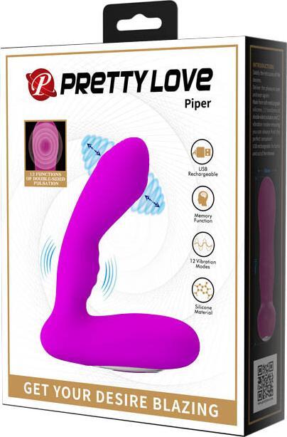 Produktbild Pretty Love Piper, 12 vibration functions 12 pulse wave settings