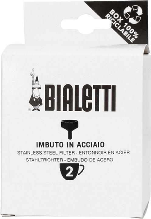 Actual product image Bialetti Funnel Stainless Steel 2 Cups