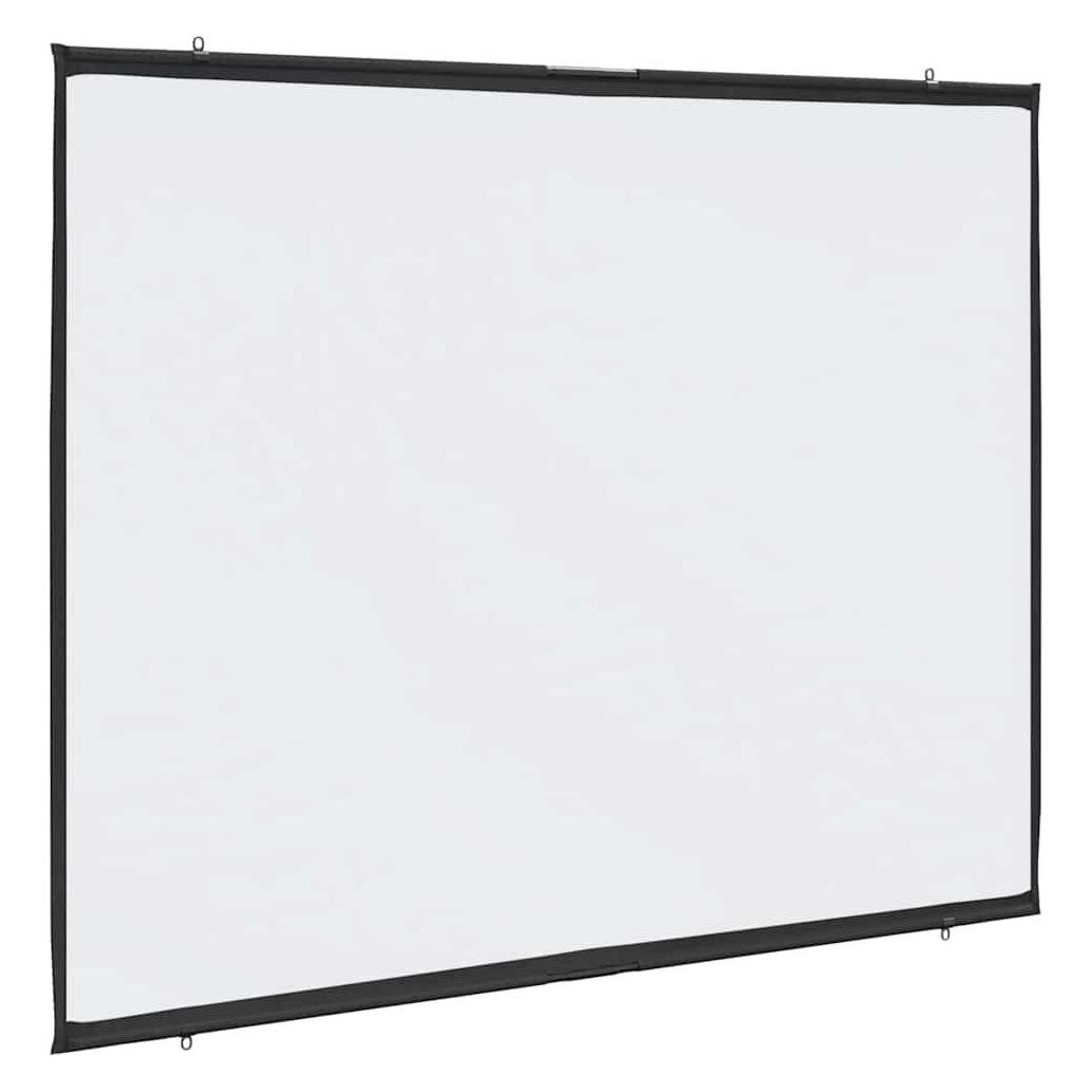 VidaXL Beamer Leinwand Wandhängend 90 Zoll 4, 3 Projektionswand Leinwand (90", 4, 3), Leinwand, Weiss