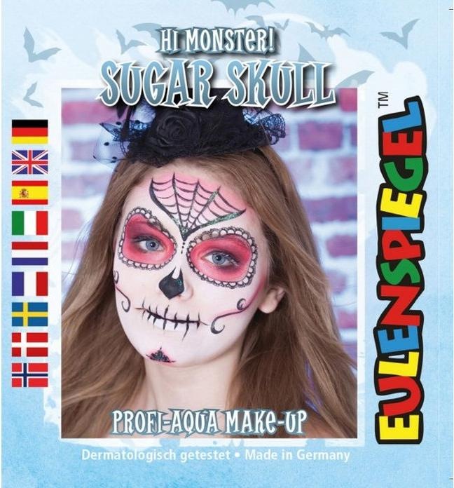Actual product image Eulenspiegel Motif set: Day of the Dead skull