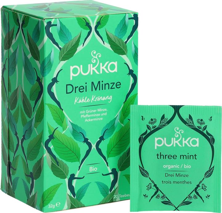Image du produit Pukka Thé aux trois menthe (32 g)