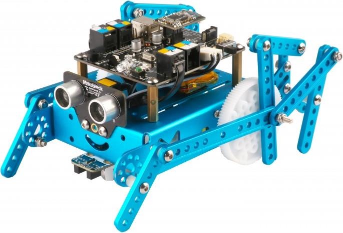 Immagine prodotto Makeblock mBot Add-on Pack 6 gambe bot (mBot, Kit di costruzione, Motore)