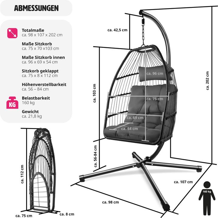 Actual product image tectake Ariane (160 kg)
