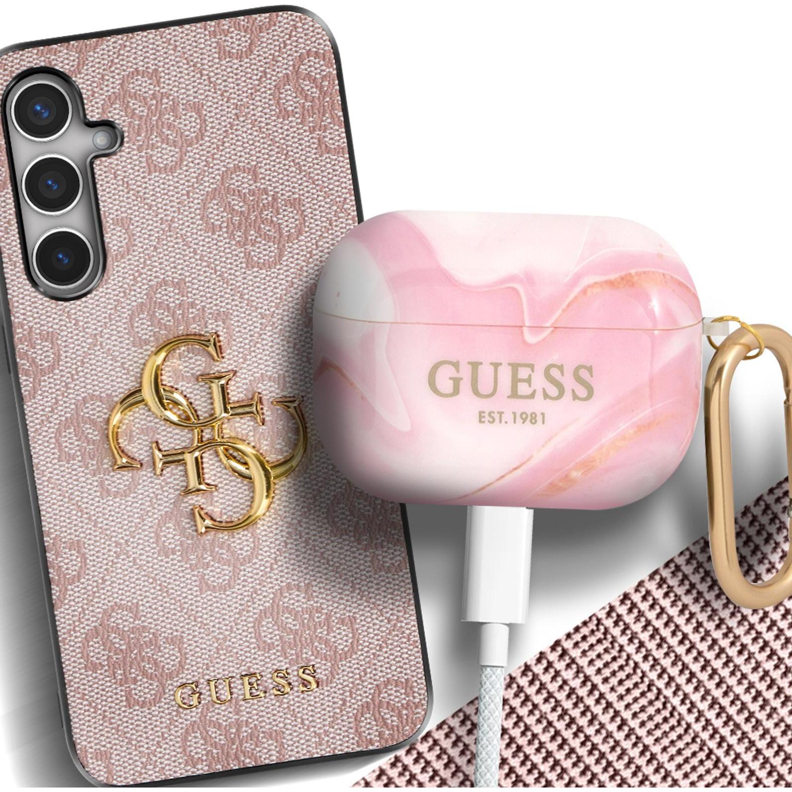 Thumbnail - Guess Case (Kopfhörer Hülle), Kopfhörertasche + Schutzhülle, Rosa